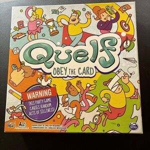 Quelf Obey The Card New Sealed The Unpredictable Party Game